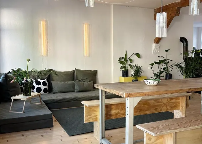 Kreativ-loft Im Ruhigen Hinterhof Auf Der Schanze Apartment