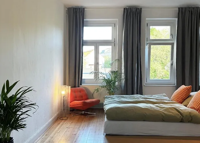 Apartment Kreativ-loft Im Ruhigen Hinterhof Auf Der Schanze *