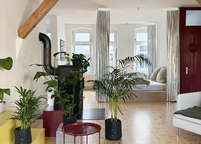 Apartment Kreativ-loft Im Ruhigen Hinterhof Auf Der Schanze